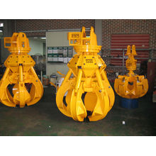 excavator scrap grapple, material for Hyundai excavator